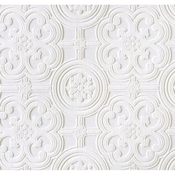 Anaglypta Luxury Textured Vinyl Paintable Embossed Wallpaper Egon RD80029 - Picture 4 of 4